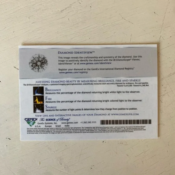 Natural Tolkowsky vintage inspired engagement ring, size 6, 0.71 total cts - Picture 10 of 13